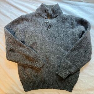 Men's LL Bean 100% Lambswool Sweater S